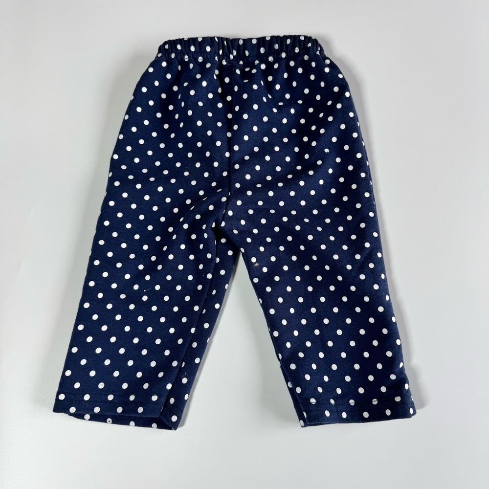 Bundle of Baby Girl Pants Size 6-9 Months Plaid Polka Dot Ruffle Gray Koala Kids - Picture 11 of 11